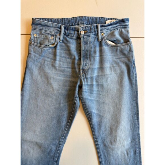 Buck Mason Maverick Slim Jeans - Light Wash - Picture 4 of 6
